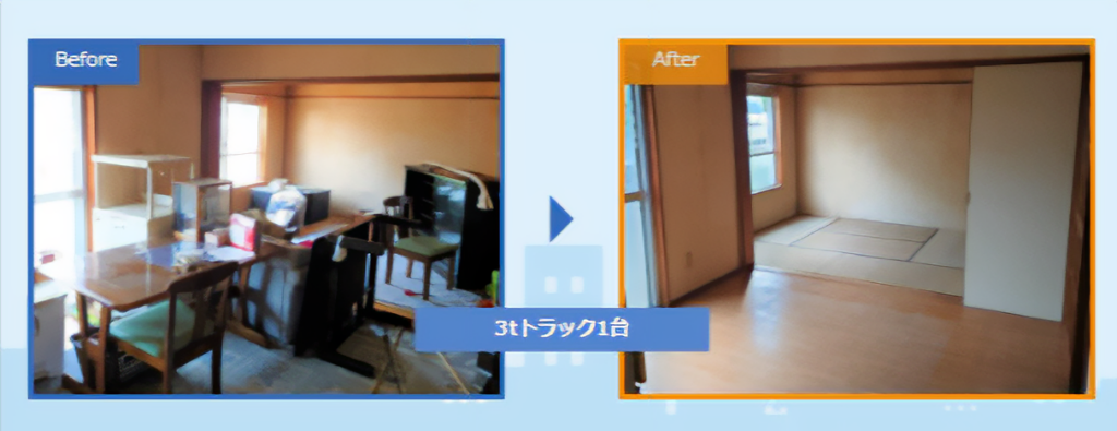 遺品整理プログレスの作業事例2