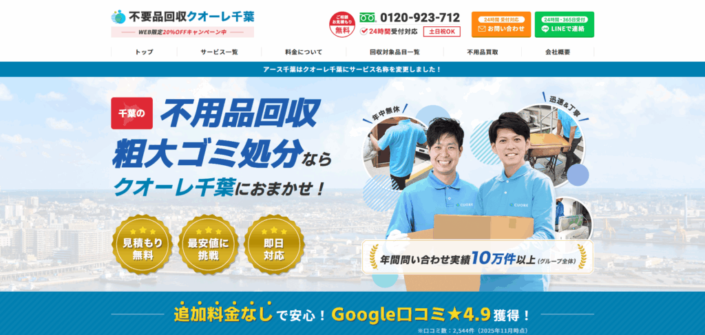 不用品回収クオーレ千葉